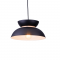 PENDANT 1ΧΕ27 METALIC BLACK D29XH120CM AEOLUS KS871P29BK