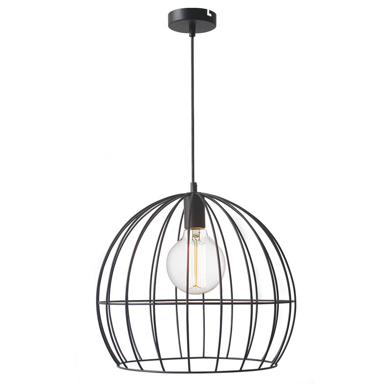 WALL LAMP 1 Χ Ε27 BLACK 50Χ11Χ8 CM METALIC PROMETHEUS KS202940BK