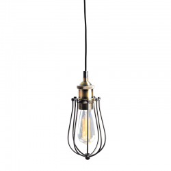 PENDANT METAL BLACK D10CM 1ΧE27 SOTIS KS2047P1BK PENDANT METAL BLACK D10CM 1ΧE27 SOTIS KS2047P1BK