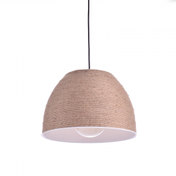 PHASING OUT PENDANT LUMINAIRE 1XE27 ROPE D33XH20CM MALTA KS2112P1BK PHASING OUT PENDANT LUMINAIRE 1XE27 ROPE D33XH20CM MALTA KS2112P1BK