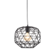 PENDANT 1ΧΕ27 METAL BLACK GRID Φ30ΧΗ130CM ALADDIN KS180430PB PENDANT 1ΧΕ27 METAL BLACK GRID Φ30ΧΗ130CM ALADDIN KS180430PB