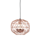 PENDANT 1ΧΕ27 METAL COPPER GRID Φ30ΧΗ130CM ALADDIN KS180430PC PENDANT 1ΧΕ27 METAL COPPER GRID Φ30ΧΗ130CM ALADDIN KS180430PC