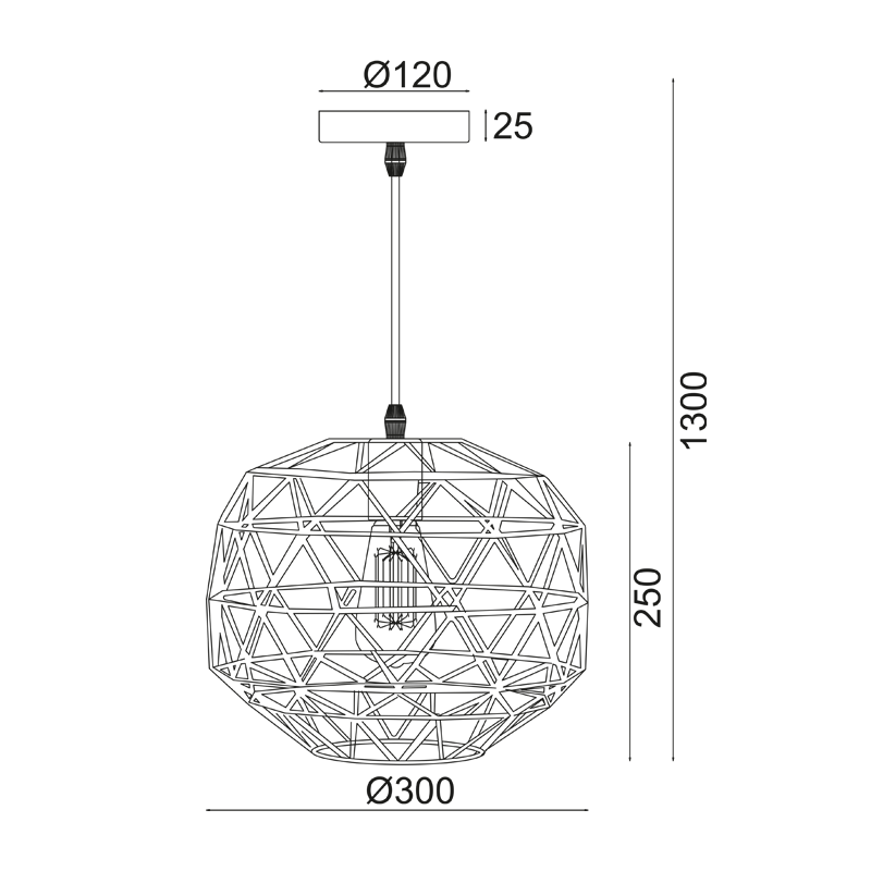 PENDANT 1ΧΕ27 METAL COPPER GRID Φ30ΧΗ130CM ALADDIN KS180430PC PENDANT 1ΧΕ27 METAL COPPER GRID Φ30ΧΗ130CM ALADDIN KS180430PC