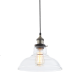 PENDANTCLEAR GLASS 1ΧE27 D28CM SMYRNA KS1295PCL1BK