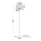WALL LAMP 1 Χ Ε27 BLACK 50Χ11Χ8 CM METALIC JAZZ KS1538FB