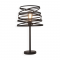 WALL LAMP 1 Χ Ε27 BLACK 50Χ11Χ8 CM METALIC JAZZ KS1538TB