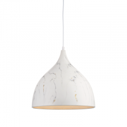 PENDANT 1ΧΕ27 METALIC MARBLE COLOR Φ35Χ31CM ROXANNE KS174335MR PENDANT 1ΧΕ27 METALIC MARBLE COLOR Φ35Χ31CM ROXANNE KS174335MR