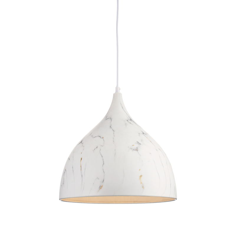 PENDANT 1ΧΕ27 METALIC MARBLE COLOR Φ35Χ31CM ROXANNE KS174335MR PENDANT 1ΧΕ27 METALIC MARBLE COLOR Φ35Χ31CM ROXANNE KS174335MR