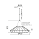 WALL LAMP 1 Χ Ε27 BLACK 50Χ11Χ8 CM METALIC KENNEDY KS174940BK