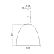 WALL LAMP 1 Χ Ε27 WHITE 50Χ11Χ8 CM METALIC OTHELLO KS183240W WALL LAMP 1 Χ Ε27 WHITE 50Χ11Χ8 CM METALIC OTHELLO KS183240W
