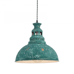 PENDANT 1ΧΕ27 METALIC GREEN ANTIQUE Φ35ΧΗ135CM NEVADA KS198435PTR PENDANT 1ΧΕ27 METALIC GREEN ANTIQUE Φ35ΧΗ135CM NEVADA KS198435PTR