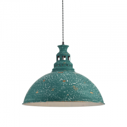 PENDANT 1ΧΕ27 METALIC GREEN ANTIQUE Φ50ΧΗ145CM NEVADA KS198450PTR PENDANT 1ΧΕ27 METALIC GREEN ANTIQUE Φ50ΧΗ145CM NEVADA KS198450PTR
