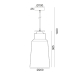 PENDANT 1ΧΕ27 METALIC BLACK+WOOD Φ20ΧΗ140CM AENEAS KS1987PBW PENDANT 1ΧΕ27 METALIC BLACK+WOOD Φ20ΧΗ140CM AENEAS KS1987PBW