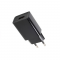 USB ADAPTOR BLACK 230VAC (0.45A) / 5VDC (1A) USBPLUG