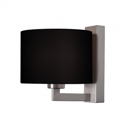 WALL L/F 1ΧΕ27 METAL NICKEL+BLACK Φ18XΗ20CM CIRCE OD5612BN WALL L/F 1ΧΕ27 METAL NICKEL+BLACK Φ18XΗ20CM CIRCE OD5612BN