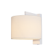 WHITE METAL WALL LIGHT WITHE WHITE SHADE CIRCE OD5612W WHITE METAL WALL LIGHT WITHE WHITE SHADE CIRCE OD5612W