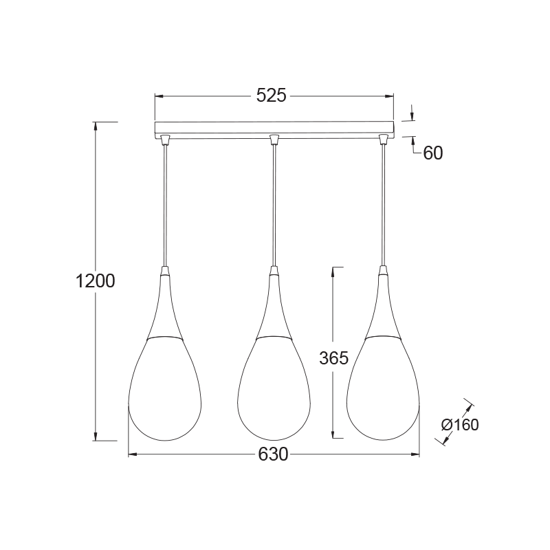 PENDANT GLASS 3XE14 AMBER BALLS ATENA OD53423SBK PENDANT GLASS 3XE14 AMBER BALLS ATENA OD53423SBK