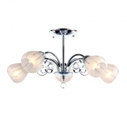PENDANT GLASS CRYSTAL 5XE14 CARDINAL FMX51495 PENDANT GLASS CRYSTAL 5XE14 CARDINAL FMX51495