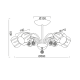 PENDANT GLASS CRYSTAL 5XE14 CARDINAL FMX51495 PENDANT GLASS CRYSTAL 5XE14 CARDINAL FMX51495