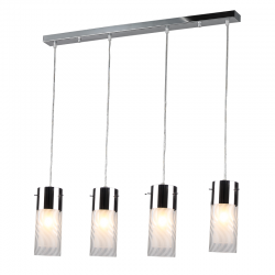 PENDANT TRACK GLASS 4XΕ14 DALI FW50504