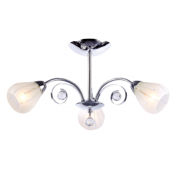 PENDANT CRYSTAL GLASS 3ΧE14 CARDINAL FMX51493 PENDANT CRYSTAL GLASS 3ΧE14 CARDINAL FMX51493