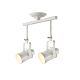 PHASING OUT CEILING 2ΧΕ27 METAL WHITE GOLD PATINΑ 17X44XH38CM POMPEII OD61012AW PHASING OUT CEILING 2ΧΕ27 METAL WHITE GOLD PATINΑ 17X44XH38CM POMPEII OD61012AW