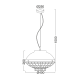 PENDANT 1XE27 METAL WHITE+COPPER Φ40ΧΗ150CM LETO OD5396 PENDANT 1XE27 METAL WHITE+COPPER Φ40ΧΗ150CM LETO OD5396
