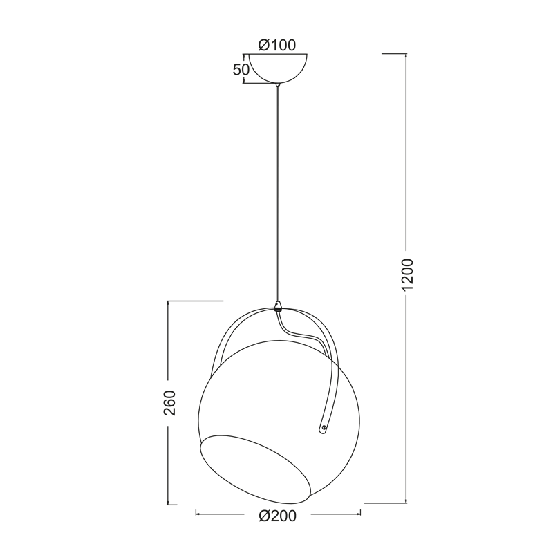 PENDANT 1XE27 METAL WHITE Φ20X120CM AKANES OD8067WH PENDANT 1XE27 METAL WHITE Φ20X120CM AKANES OD8067WH