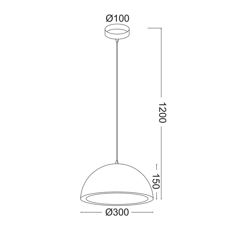 PHASING OUT PENDANT 1XE27 CORK Φ30XH120CM MALIBU OD8064
