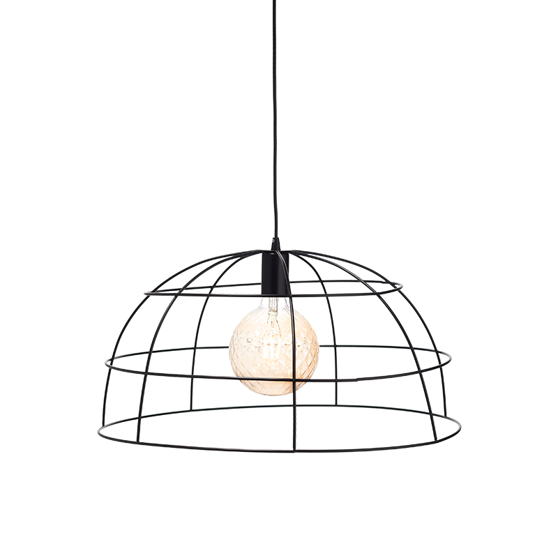 PENDANT 1XE27 METALIC GRID BLACK Φ50ΧΗ120CM PROMETHEUS OD543650 PENDANT 1XE27 METALIC GRID BLACK Φ50ΧΗ120CM PROMETHEUS OD543650