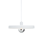 PENDANT 1XE27 METAL WHITE Φ50ΧΗ120CM DOMENICA OD5392MWH PENDANT 1XE27 METAL WHITE Φ50ΧΗ120CM DOMENICA OD5392MWH
