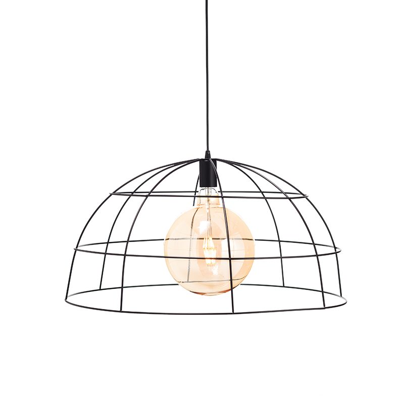 PENDANT 1XE27 METALIC GRID BLACK Φ40ΧΗ120CM PROMETHEUS OD543640 PENDANT 1XE27 METALIC GRID BLACK Φ40ΧΗ120CM PROMETHEUS OD543640