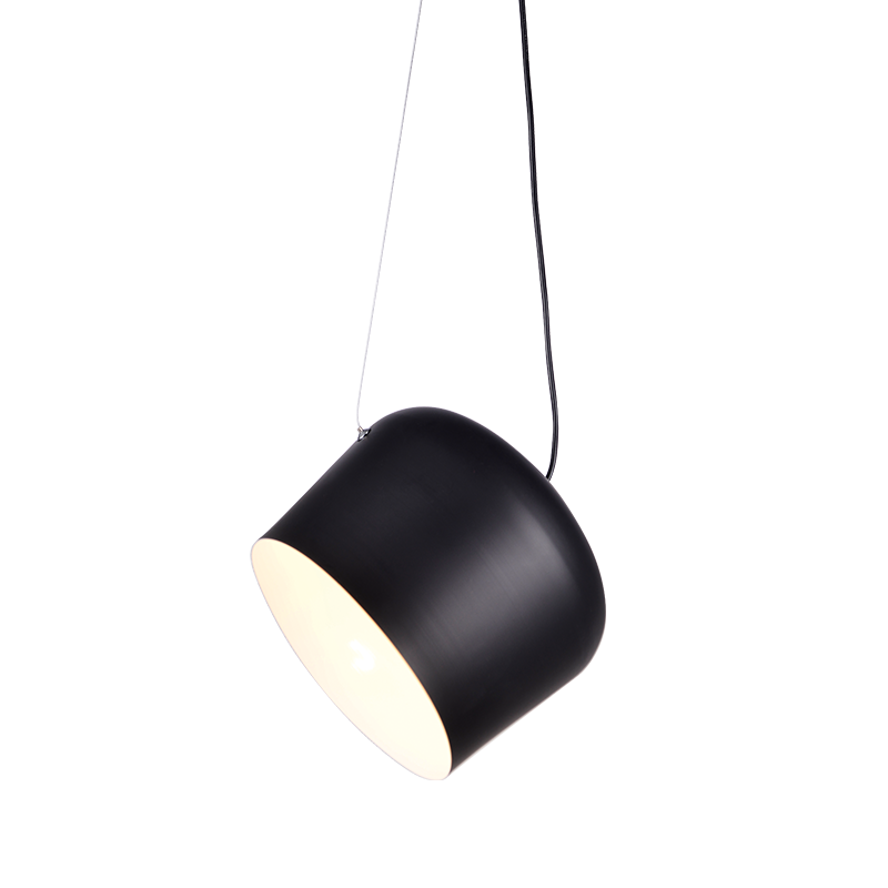 PENDANT 1XE27 METAL BLACK Φ27ΧΗ120CM NOVA OD8002BK