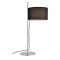 NETTO TABLE L/F 1ΧΕ27 METAL.NICKEL+BLACK HAT Φ25Χ35ΧH65CM OD90451TBN