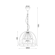 PENDANT L/F 5ΧΕ27 ΜΕΤΑL BLACK Φ50ΧΗ120CM CYNTHIA OD90535P PENDANT L/F 5ΧΕ27 ΜΕΤΑL BLACK Φ50ΧΗ120CM CYNTHIA OD90535P