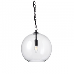 PENDANT L/F 1XE14 GLASS + METAL BLACK Φ30ΧΗ110CM NESTOR OD90511P PENDANT L/F 1XE14 GLASS + METAL BLACK Φ30ΧΗ110CM NESTOR OD90511P