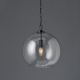PENDANT L/F 1XE14 GLASS + METAL BLACK Φ30ΧΗ110CM NESTOR OD90511P PENDANT L/F 1XE14 GLASS + METAL BLACK Φ30ΧΗ110CM NESTOR OD90511P