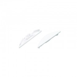 SET OF PLASTIC END CAPS FOR P21N, 1PC WITH HOLE 1PC WITHOUT HOLE EP21N SET OF PLASTIC END CAPS FOR P21N, 1PC WITH HOLE 1PC WITHOUT HOLE EP21N