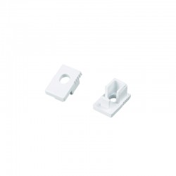 SET OF PLASTIC END CAPS FOR P129N, 2 PCS WITH HOLE EP129N SET OF PLASTIC END CAPS FOR P129N, 2 PCS WITH HOLE EP129N