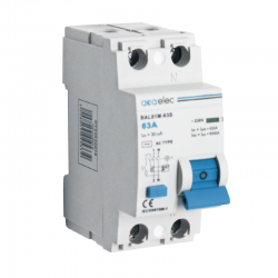 RCCB 2x63A 30mA 2M AC-Type DY02030019 RCCB 2x63A 30mA 2M AC-Type DY02030019