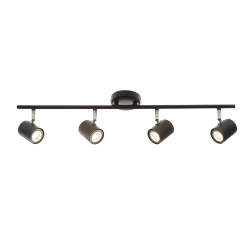 SPOTLIGHT IIII BLACK MATT 4ΧGU10 ORFEAS SUH1894TB SPOTLIGHT IIII BLACK MATT 4ΧGU10 ORFEAS SUH1894TB