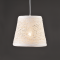 PENDANT 1ΧE27 WHITE CANE Φ31X107CM PETRA SU04PWH