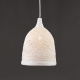 PENDANT 1ΧE27 WHITE CANE Φ27,5Χ115CM PETRA SU05PWH PENDANT 1ΧE27 WHITE CANE Φ27,5Χ115CM PETRA SU05PWH