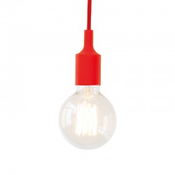 NETTO SILICON LAMPHOLDER 1Μ RED CABLE1ΧΕ27 SUTP102R NETTO SILICON LAMPHOLDER 1Μ RED CABLE1ΧΕ27 SUTP102R
