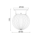 WALL MOUNTED 1ΧΕ27 CLEAR STRIPED GLASS + BRONZE METAL Φ15ΧΗ17CM CAPRI SU0607CB WALL MOUNTED 1ΧΕ27 CLEAR STRIPED GLASS + BRONZE METAL Φ15ΧΗ17CM CAPRI SU0607CB