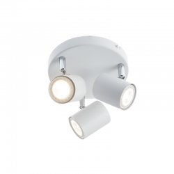 SPOTLIGHT III ROSET WHITE MATT 3ΧGU10 ORFEAS SUH1893PW SPOTLIGHT III ROSET WHITE MATT 3ΧGU10 ORFEAS SUH1893PW