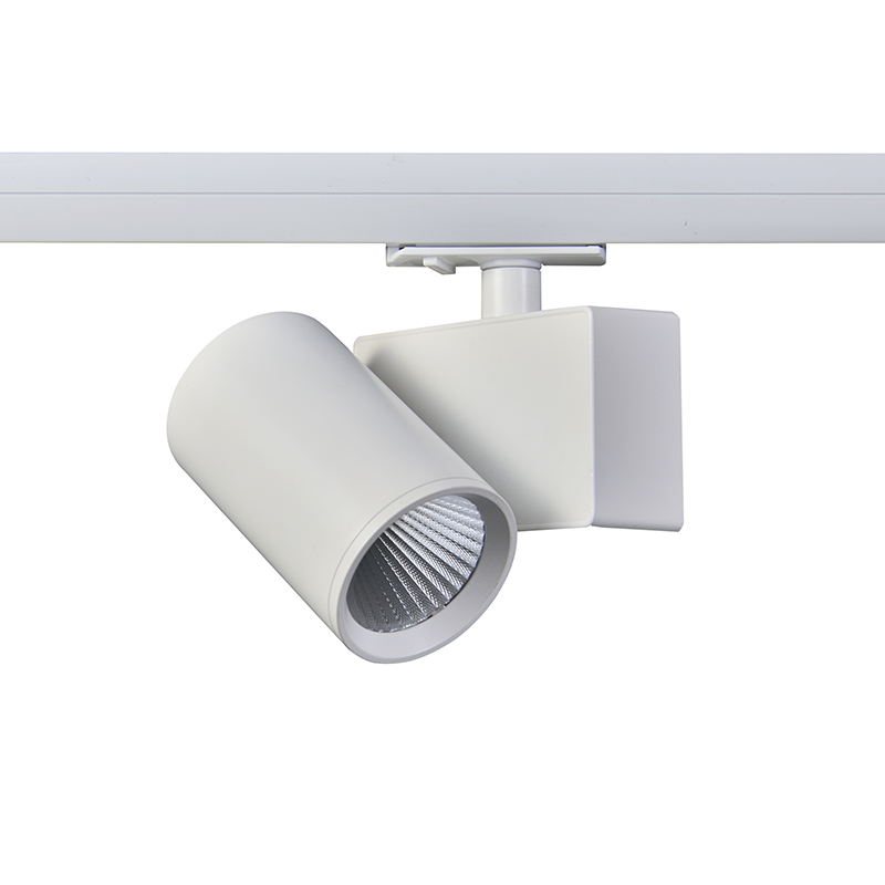 WHITE LED TRACK LUMINAIRE 20W 3000K 1-PHASE 38° 2000LM 230V AC Ra80 LISOR2030W2 WHITE LED TRACK LUMINAIRE 20W 3000K 1-PHASE 38° 2000LM 230V AC Ra80 LISOR2030W2
