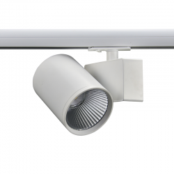 WHITE LED TRACK LUMINAIRE 40W 4000K 1-PHASE 38° 4200LM 230V AC Ra80 LISOR4040W2 WHITE LED TRACK LUMINAIRE 40W 4000K 1-PHASE 38° 4200LM 230V AC Ra80 LISOR4040W2