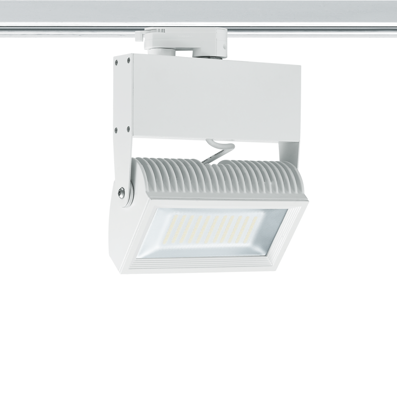 WHITE LED TRACK LIGHT 45W 3000K 4WIRES 80° 3500LM 230V Ra8 VIENNE4530W4 WHITE LED TRACK LIGHT 45W 3000K 4WIRES 80° 3500LM 230V Ra8 VIENNE4530W4