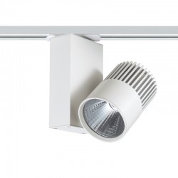 WHITE LED TRACK LIGHT 15W 3000K 2WIRES 36° 1100LM 230V Ra80 BIENAL1530W2 WHITE LED TRACK LIGHT 15W 3000K 2WIRES 36° 1100LM 230V Ra80 BIENAL1530W2